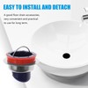 OSALADI 4 Pcs Floor Drain Anti Odor Core Shower Drain