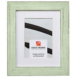 Craig Frames Jasper, 16 x 24 Inch Country Mint Julep Picture Frame Matted to Display a 12 x 18 Inch Photo