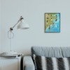 Stupell Industries Map of Lighthouses in North Carolina Coastal Design,
