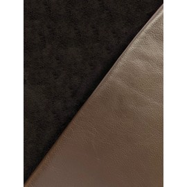 Natural Grain Cowhide Leather Skins (Chocolate, 20 Square Feet (Full Side))