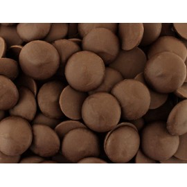 LaetaFood Merckens Milk Chocolate Melting Wafers Buttons Baking Candy (2.5 Pound Bag)