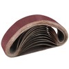 STEBRUAM 10PCS Sanding Belt 40 x 303 mm 80 Grit