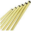 Brass Round Pipe H65 Copper Tubing Pipe 200mm Length 22mm