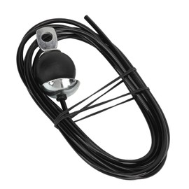 POENVFPO Cable de Polea de 5 Mm de Espesor, Cable de Carga de 220,5 LB Cable de Reemplazo de Gimnasio de Alambre de Acero para Equipos de Ejercicio (4M)