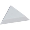 Uniquer 40Pcs White Bead Sorting Trays Triangle Shape Jewelry Storage