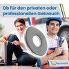 Topnorm24 Unterlegscheiben Edelstahl M6-10 Stck V2A Karosseriescheiben, rostfreie breite U-
