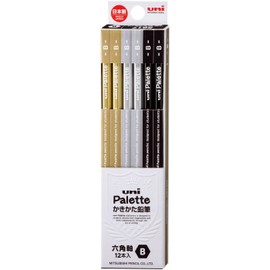 Mitsubishi Pencil K5617B Uni Palette B Black 1 Dozen