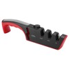 Knife Sharpener Diamond Black Ergonomic Multifunctional Adjustable 3 Stages Kitchen