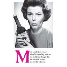 Emotional Rescue Mother's Day Card, Humorous Mother's Day Card, Mother's Day Card Mum, Offensive, On The Ceiling, Open, Mother's Day Card, 159x235mm, multi, CMW397