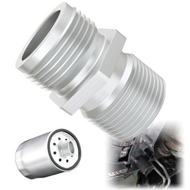 MOEBULB Steel Upgrade 68RFE Transmission Spin On Filter Screw Compatible with Dodge Ram 2500 3500 Cummins 6.7L Engine 2007-2021 Sturdy Tightenable Reusable Screws, Silver