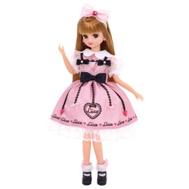 Takara Tomy Licca TAKARA TOMY Doll LD-10 Daisuki Licca-chan Dress Up Doll Pretend Play Toy 3 Years Old Passed Toy Safety Standards ST Mark Certification