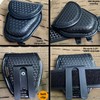 ROCOTACTICAL Hidden Snap Single handcuff case w/360 Degree Rotating Belt