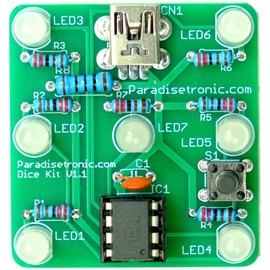 Electronic Dice - Learn to Solder Electronic Kit