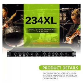 Otras Mxx 234xl Crossover Audio Profesional 3 Vías Divisor Frecuencia