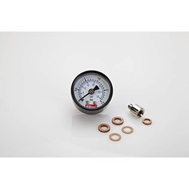 Wilesco 01938 ET - Manometer mit rückseitigem M5 Gewinde D=30 mm