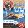 Kodiak Soft Baked Sandwich Breakfast Bar, Blueberry Oat, High Protein,