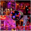INGEQUIS Guirnalda de Luces Solar Halloween 10M de 100LEDs con