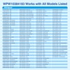 WPW10384183 W10384183 Refrigerator Thermistor - Replacement Parts Compatible with Whirlpool