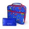 kinsho Lunch Box for Boys Kids with Ice Pack, Insulated