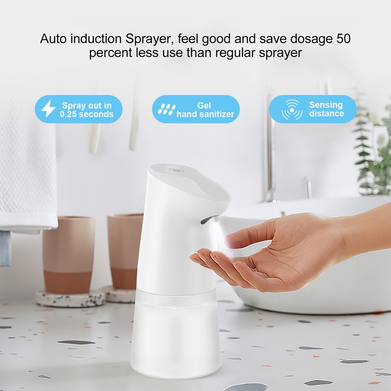 Automatic Induction Liquid Soap Sprayer Touchless 450ml Efficient Hygienic Automatic