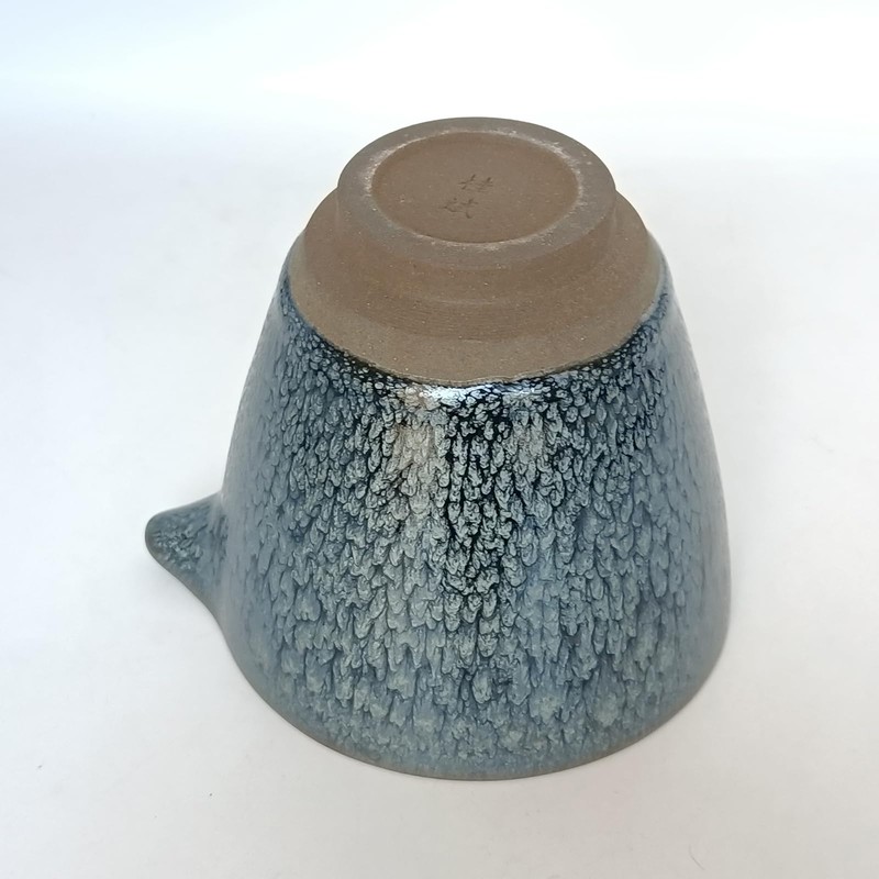 Apingjenz Ceramic Tea Sharing Cup, Kungfu Tea Pitcher, Tenmoku Teapot