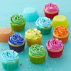 Gifbera Colored Mini Paper Cupcake Liners Vibrant Muffin Baking Cups