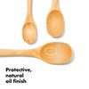 OXO Good Grips 3-Piece Wooden Spoon Set,Brown