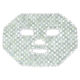 Mascarilla Facial De Piedra Máscara de jade natural natural, máscara de jade, antienvejecimiento, máscara facial para para el cuidado de la (verde)...