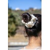 Gift Box with 2 Hair Scrunchies Ponytail Holders, Elastic Hair