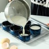 Glowworm Ceramic 4 Oz Ramekins, Dipping Sauce Bowls Set of