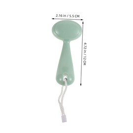NOLITOY 2pcs Cleansing Brush Exfoliating Brush Lip Exfoliator Brush Face Tools for Skincare Facial Mask Brush Face Exfoliator Scrubber Dry Brush Face Light Green Artificial Fiber