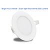 Facon 3 Inch LED RV Puck Light, 6Packs Full Aluminum