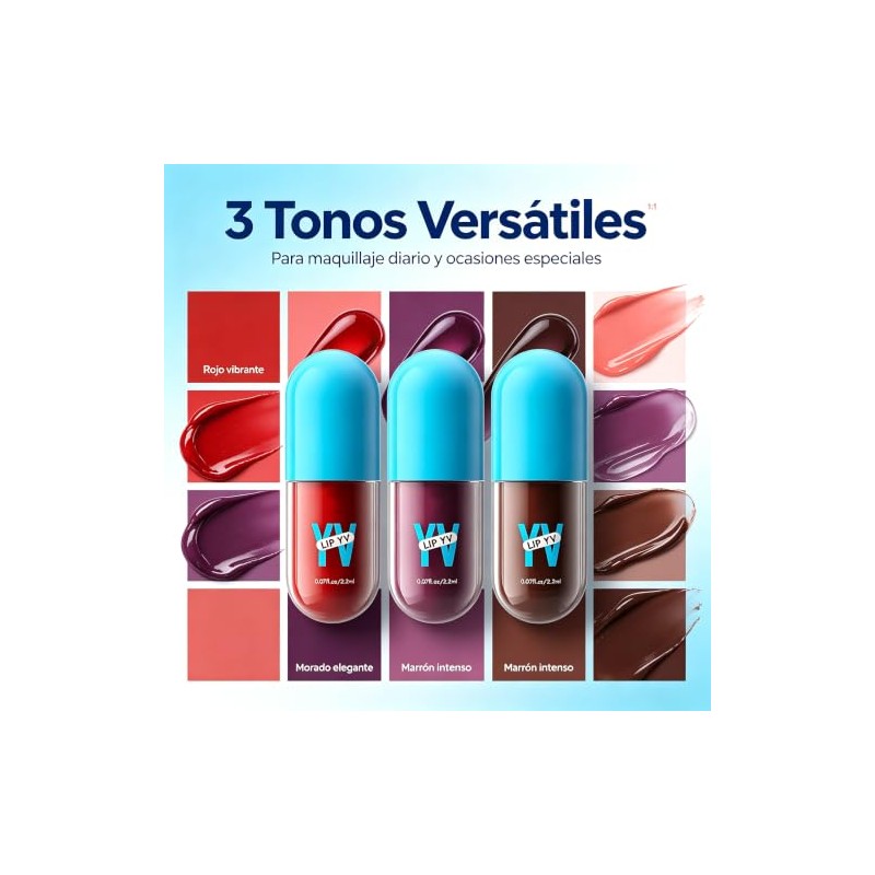 Set de Brillos Labiales con Aguacate, Set B, 3 Piezas