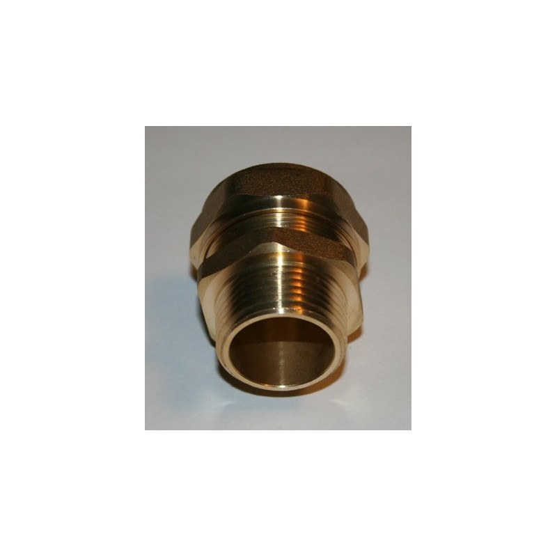 1" PEXworx Pex-Al-Pex Compression x MPT Brass Fitting