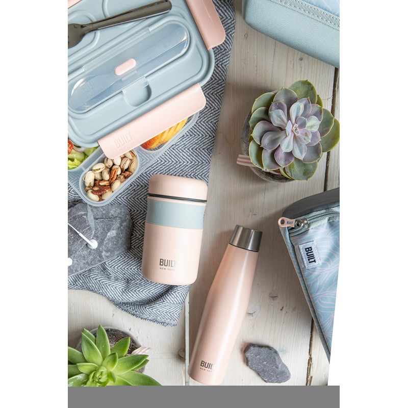 BUILT Food Flask, Vacuum Insulated Food Flask for Hot and