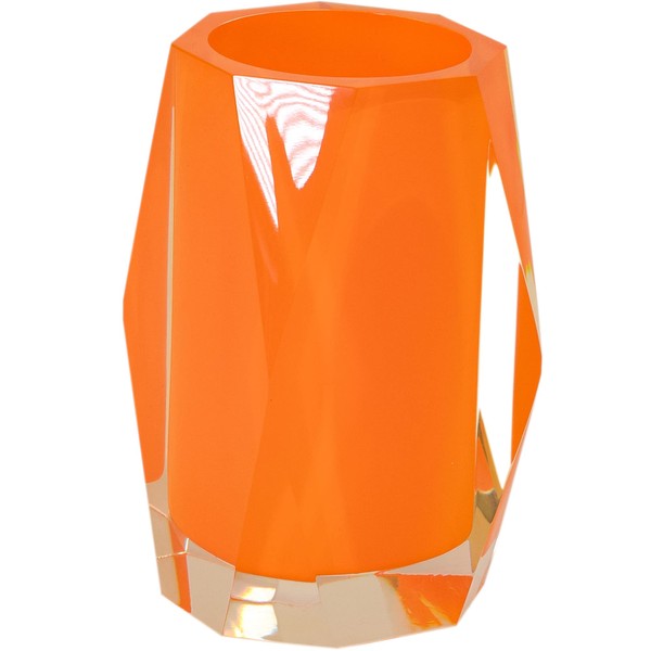 Faceted Tumbler, Durable Resin, Smooth, Easy to Clean, for Stylish