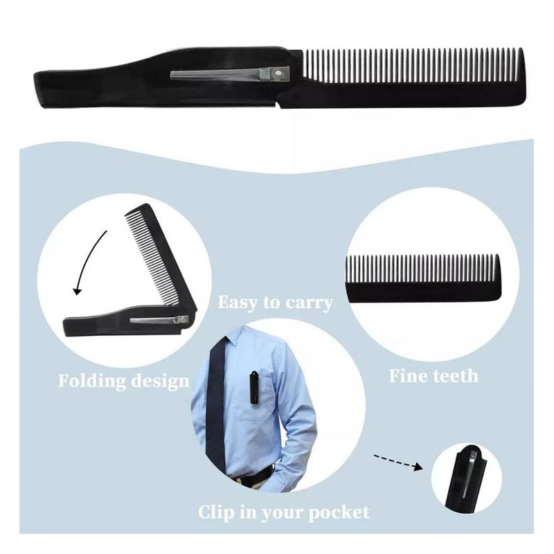 Enjoy Youth Folding Comb, Portable, Comb, Folding Comb, Pocket Comb,
