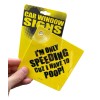 Kalan I HAVE TO POOP - Funny Plastic Car Window