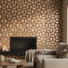 OYASIMI 10-Sheets Peel and Stick Backsplash Tiles, PVC Mixed Metallic