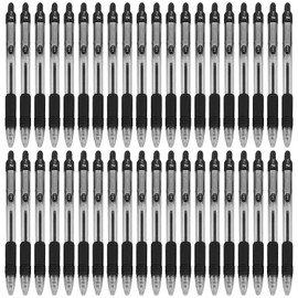 Zebra Z-Grip Retractable Ballpoint Pen 1.0mm Point Size Black Ink 40 Pack