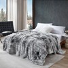 Coma Inducer Snowball Chunky Bunny King Blanket - Monsoon Gray