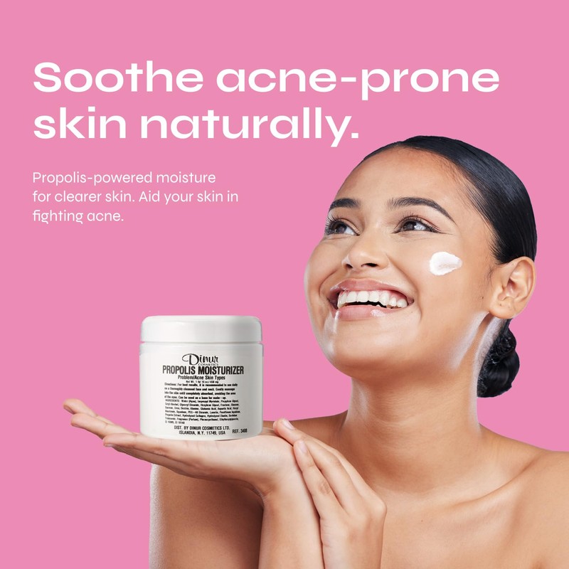 Dinur Cosmetics Propolis Moisturizer for Problem Skin Hydrating & Non-Greasy