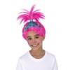Smiffys 81052 Trolls Band Together Poppy Wig, Girls, Pink &