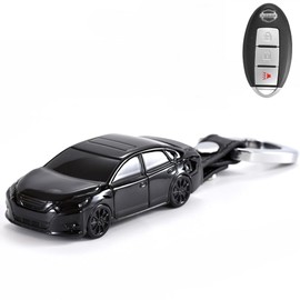 [Neueins] Nissan Smart Key Case, Nissann Key Cover, Key Holder, High Quality, 2/3/4/5 Buttons, Key Holder, Car Shape Key Case, Nissann-A