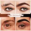 Boobeen Dual-Colour Eyebrow Pomade, Waterproof Long-Lasting Brow Cream, 2 in