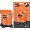 Outdoor Fly Trap Refills [Set of 4] Dissolvable Non-Toxic Bait