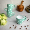 City to Cottage Ceramic Espresso Cups of 4, Small Expresso