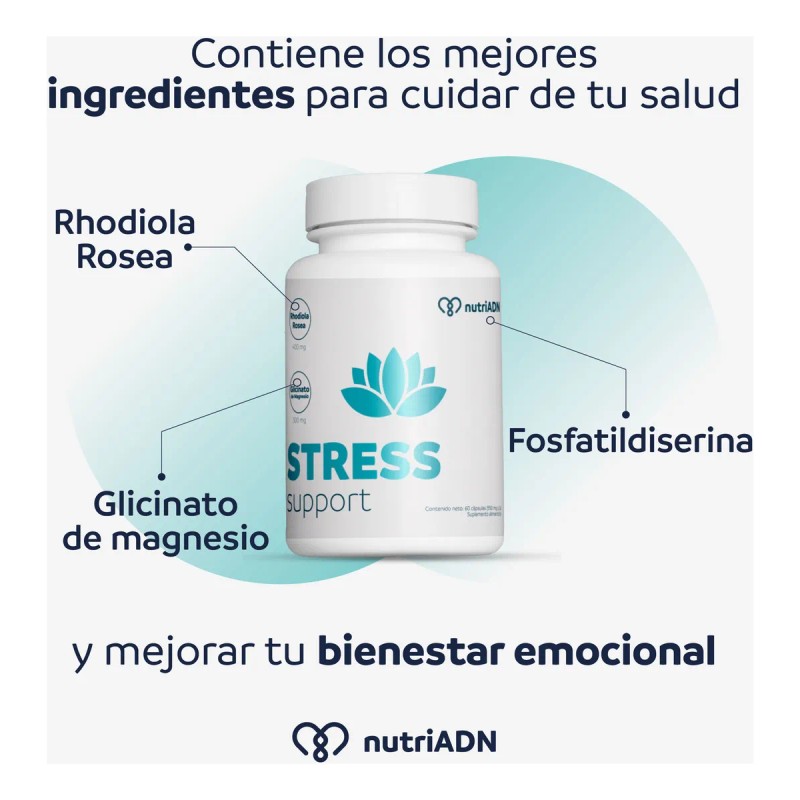 Rhodiola 60 Capsulas De 550mg Estrés Y Relajacion Sabor Na