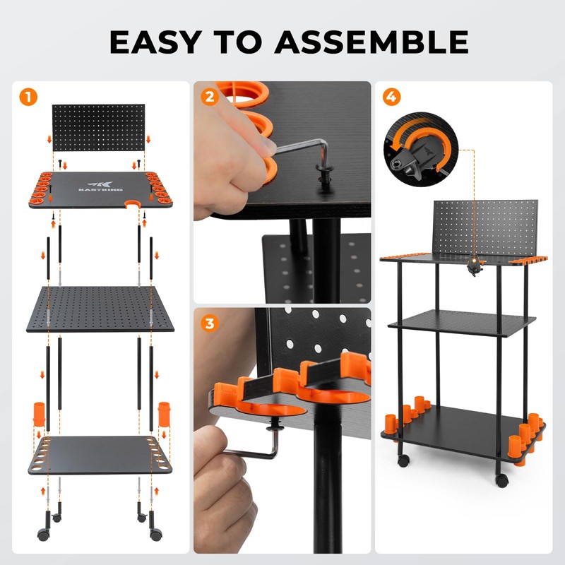 Gear Trolley V12 Mobile Fishing Rod Holder for 12 Rods