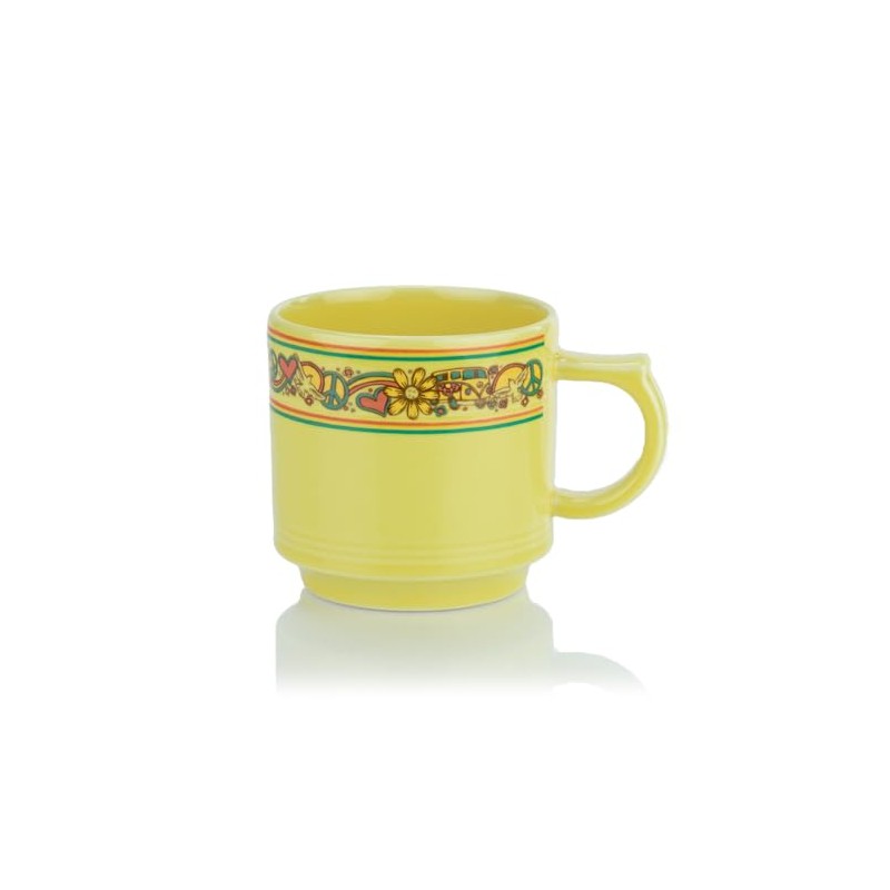 Fiesta® Peace & Love Dinnerware Collection | (Stackable Mug (Sunflower))